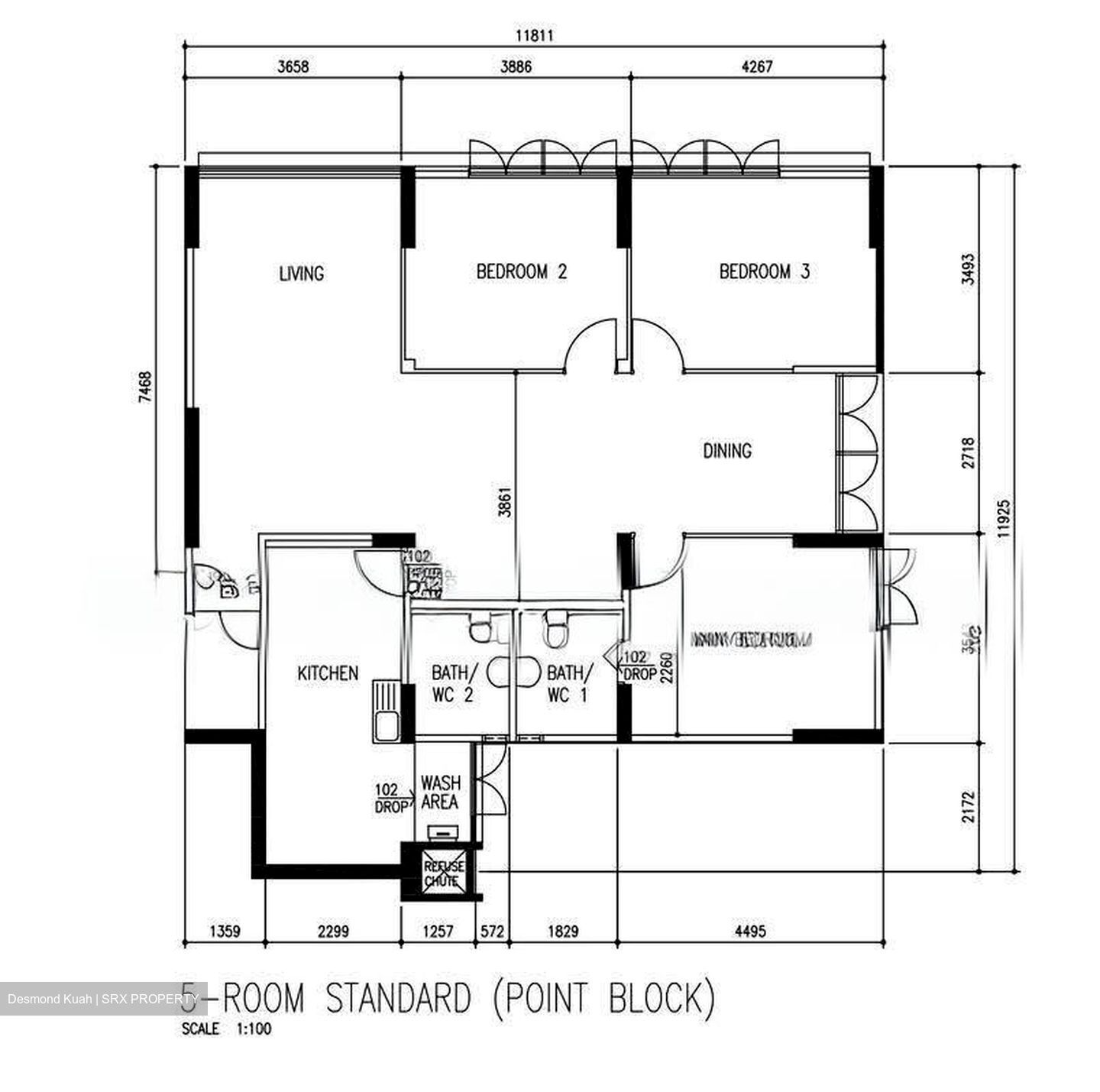 Blk 114 Depot Heights (Bukit Merah), HDB 5 Rooms #620086031